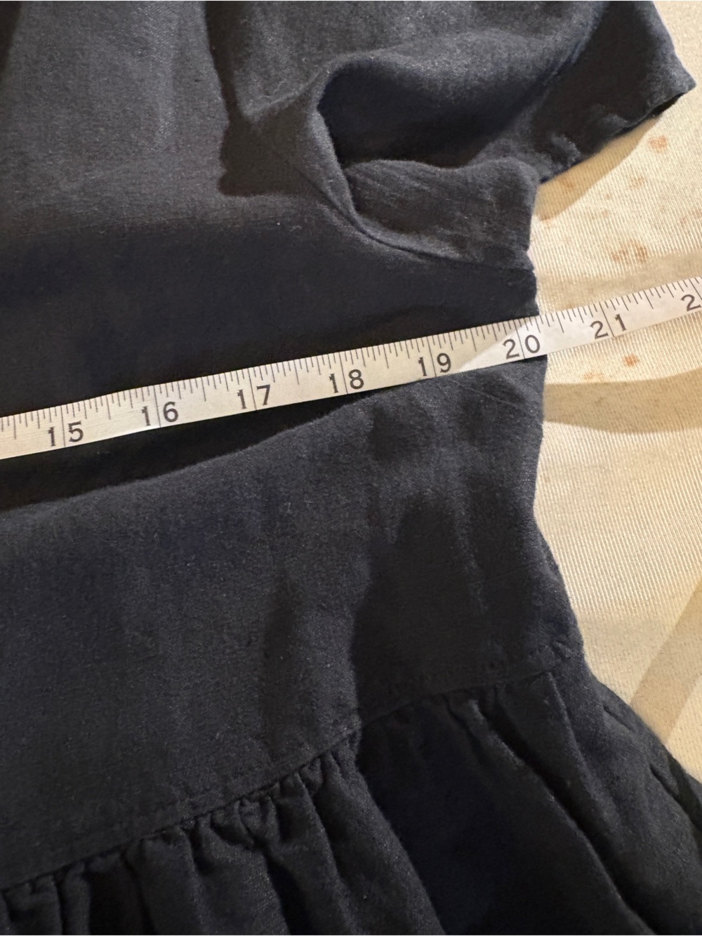 Madewell Linen V-Neck Button-Front Mini Dress - Picture 5 of 7